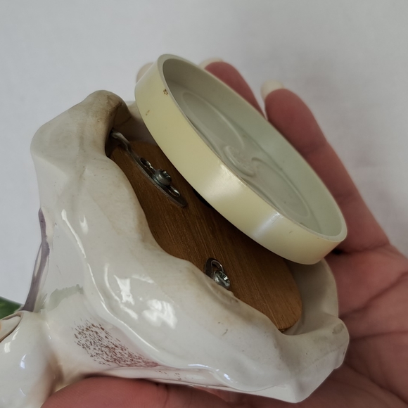 Vintage Sankyo Japan AUGUST  Birthday Angel on wind up music stand playing HBD - Picture 12 of 13